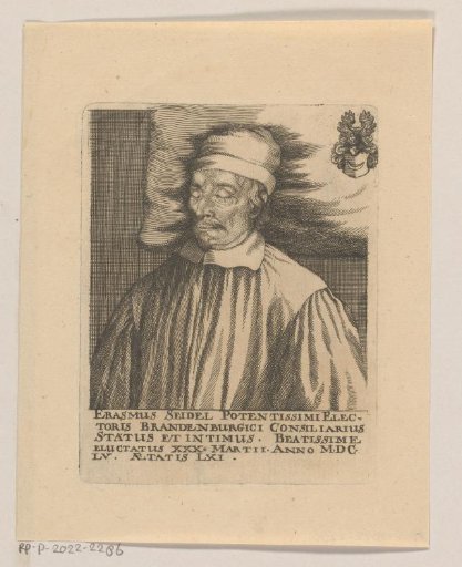 Portrait of Erasmus Seidel II on his deathbed
