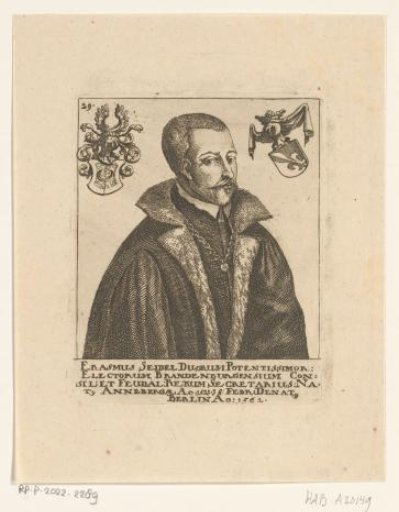 Portrait of Erasmus von Seidel I