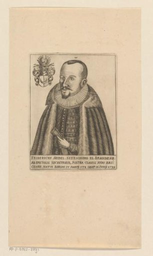 Portrait of Friedrich von Seidel