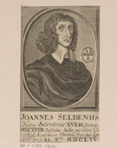 Portrait of John Selden
