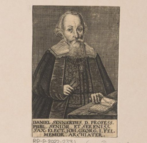 Portrait of Daniel Sennert