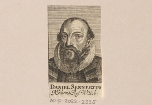Portrait of Daniel Sennert