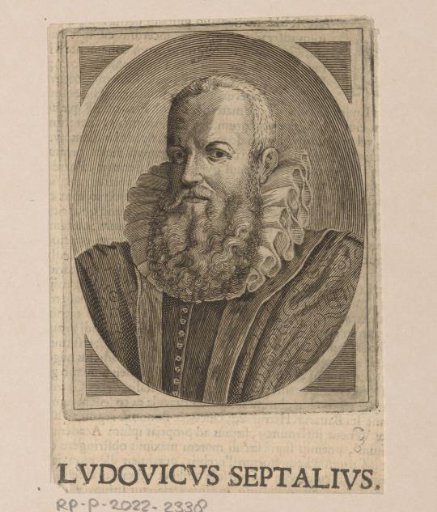 Portrait of Ludovico Settala Septalius