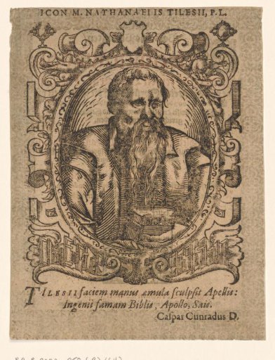 Portrait of Nathanael Tilesius von Tilenau