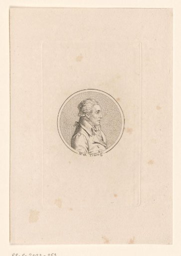 Portrait of Christian Gottfried Tilling