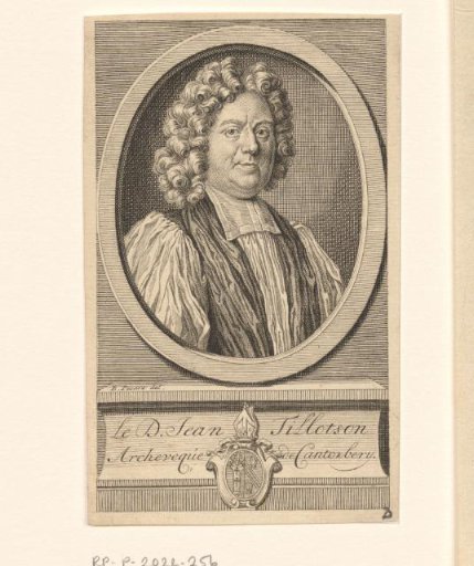 Portrait of John Tillotson, Archbishop of Canterbury
