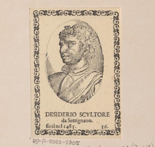 Portrait of Desiderio da Settignano