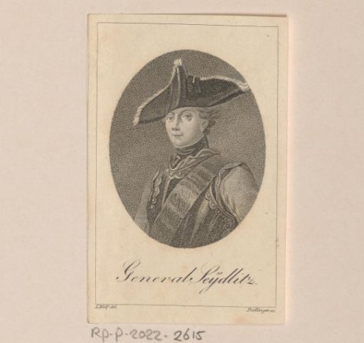 Portrait of Friedrich Wilhelm von Seydlitz