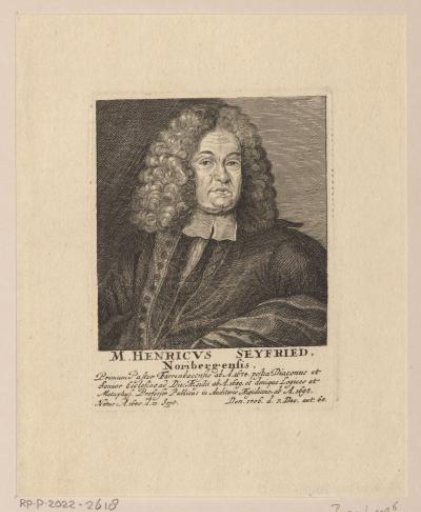 Portrait of Heinrich Seyfried