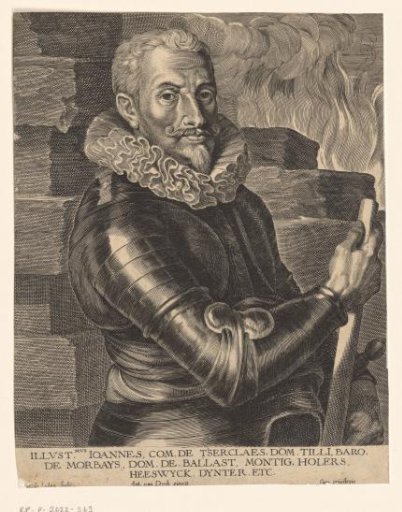 Portrait of Johan t'Serclaes, Count of Tilly