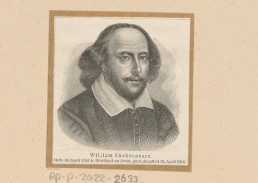 Portrait of William Shakespeare