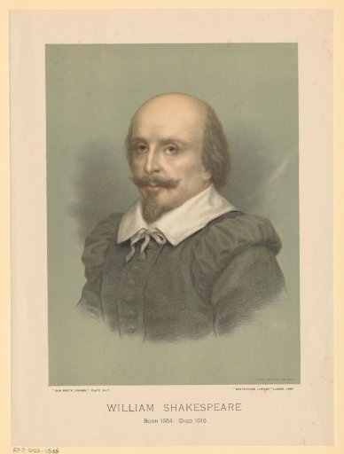 Portrait of William Shakespeare