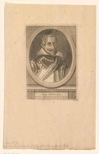 Portrait of Johan t'Serclaes, Count of Tilly