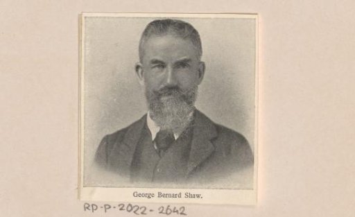 Portrait of George Bernard Shaw