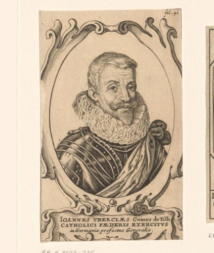 Portrait of Johan t'Serclaes, Count of Tilly