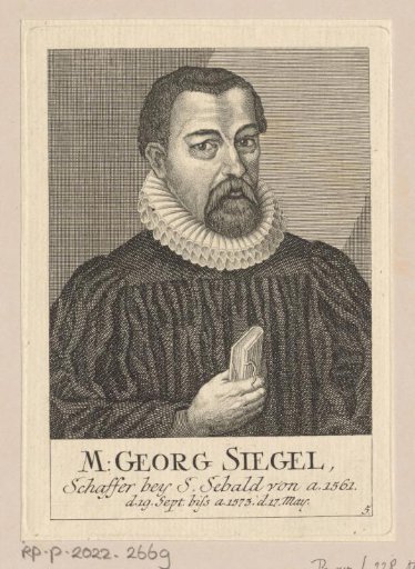 Portrait of Georg I Siegel