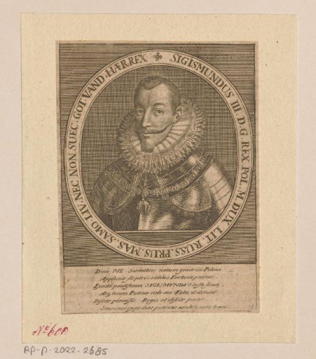 Portrait of Sigismund III of Poland