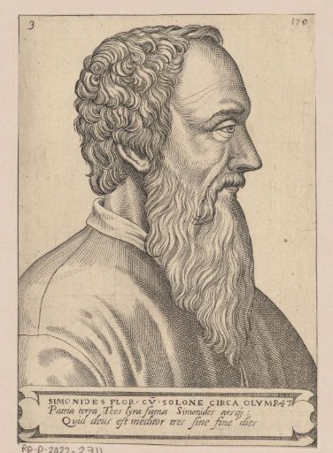 Portrait of Simonides