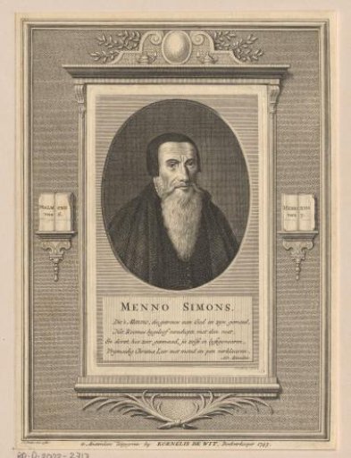Portrait of Menno Simons