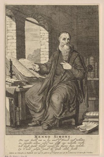 Portrait of Menno Simons