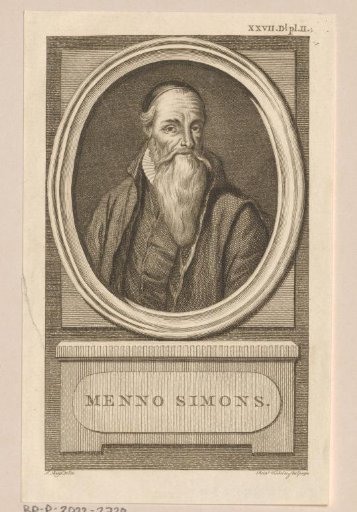 Portrait of Menno Simons