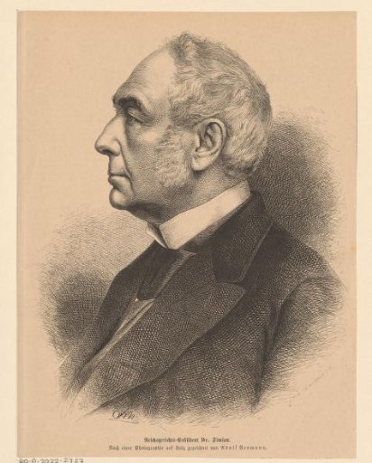 Portrait of Eduard von Simson
