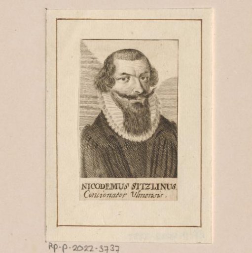 Portrait of Nicodemus Sitzlin