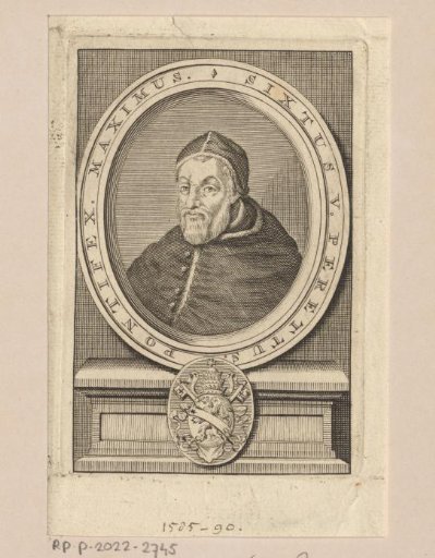 Portrait of Sixtus V