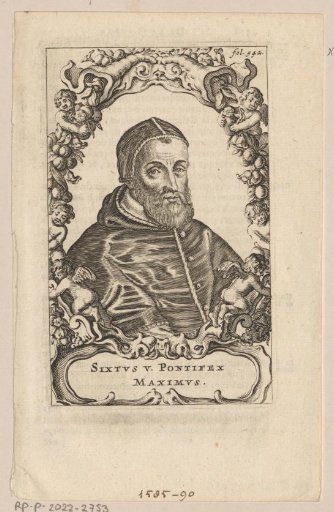 Portrait of Sixtus V