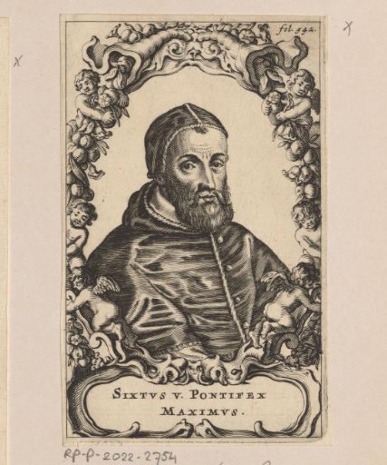Portrait of Sixtus V