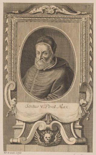 Portrait of Sixtus V