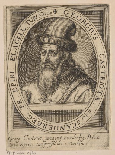 Portrait of Skanderbeg