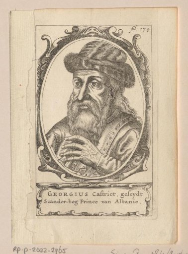 Portrait of Skanderbeg