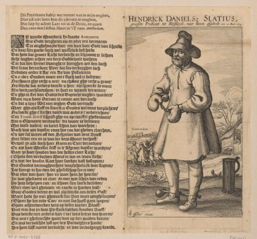 Portrait of Henricus Slatius