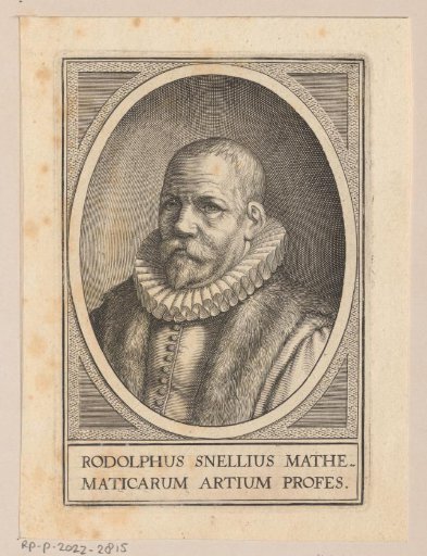 Portrait of Rudolph Snellius