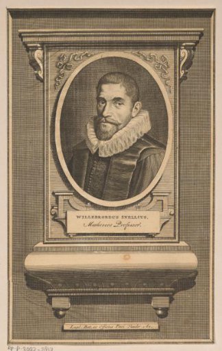 Portrait of Willebrordus Snellius