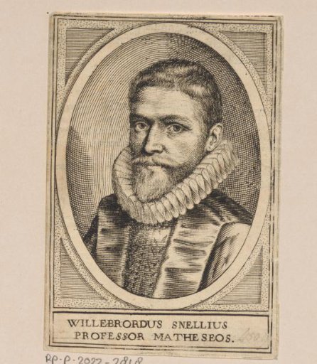 Portrait of Willebrordus Snellius