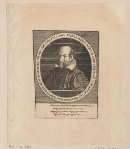 Portrait of Philipp Christoph von Sötern