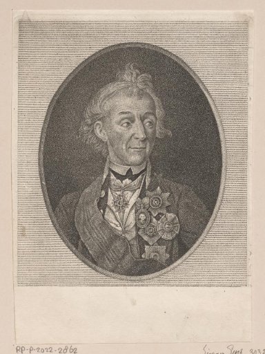 Portrait of Aleksandr Suvorov