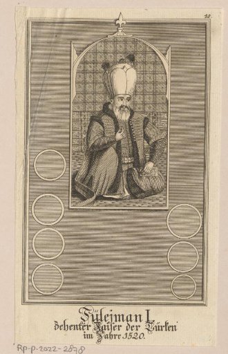 Portrait of Süleyman I
