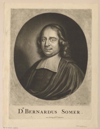 Portrait of Bernardus Somer