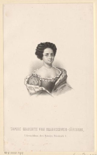 Portrait of Sophie Charlotte of Hanover