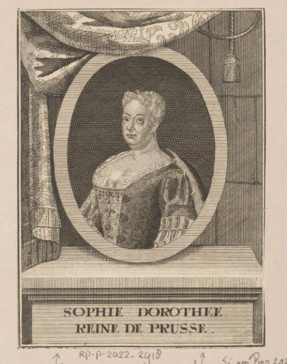Portrait of Sophia Dorothea of Hanover