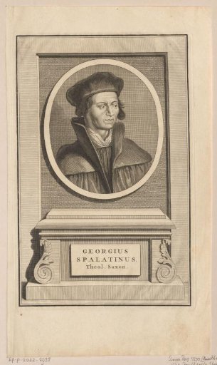 Portrait of Georg Ludwig Spalding