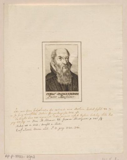 Portrait of Ezechiel Spanheim