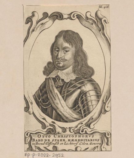 Portrait of Otto Christoph van Sparr