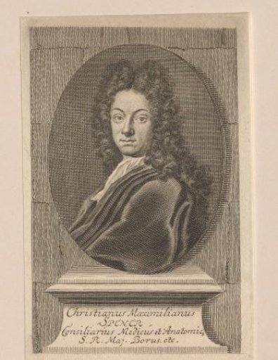 Portrait of Christian Maximilian Spener