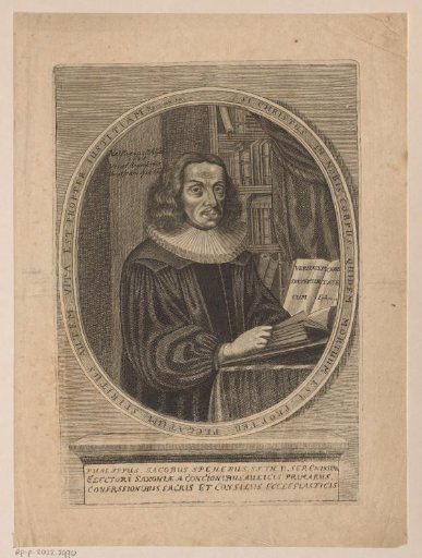 Portrait of Philipp Jacob Spener