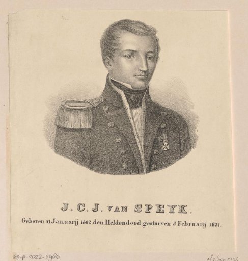 Portrait of Jan van Speyk