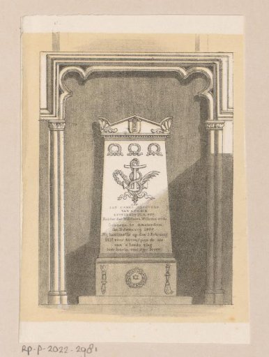 Monument to Jan van Speyk